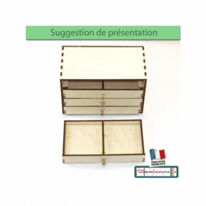 meuble de conjugaison commode à tiroir CFRP Montessori Anne Kolly